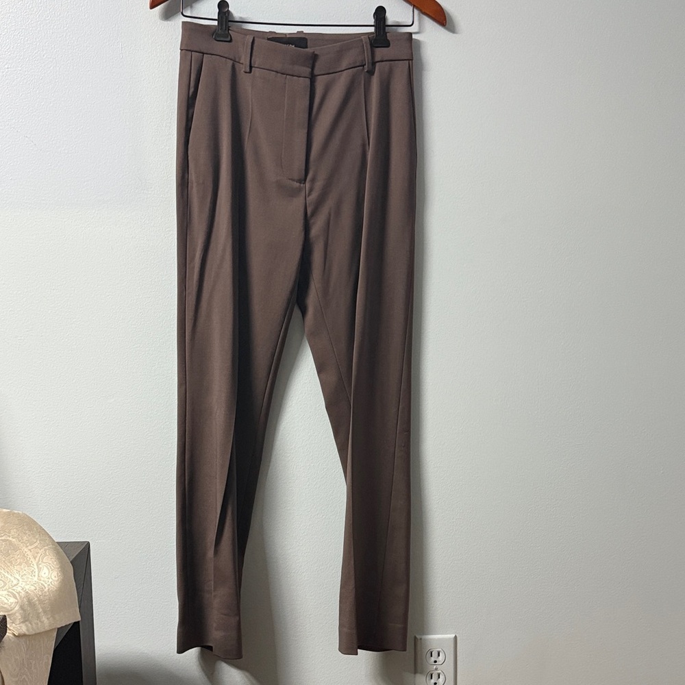 Joseph Brown Straight Leg Pants